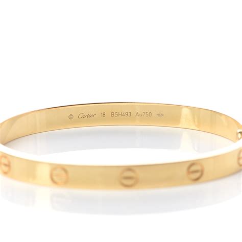 sell my 18k cartier love bracelet